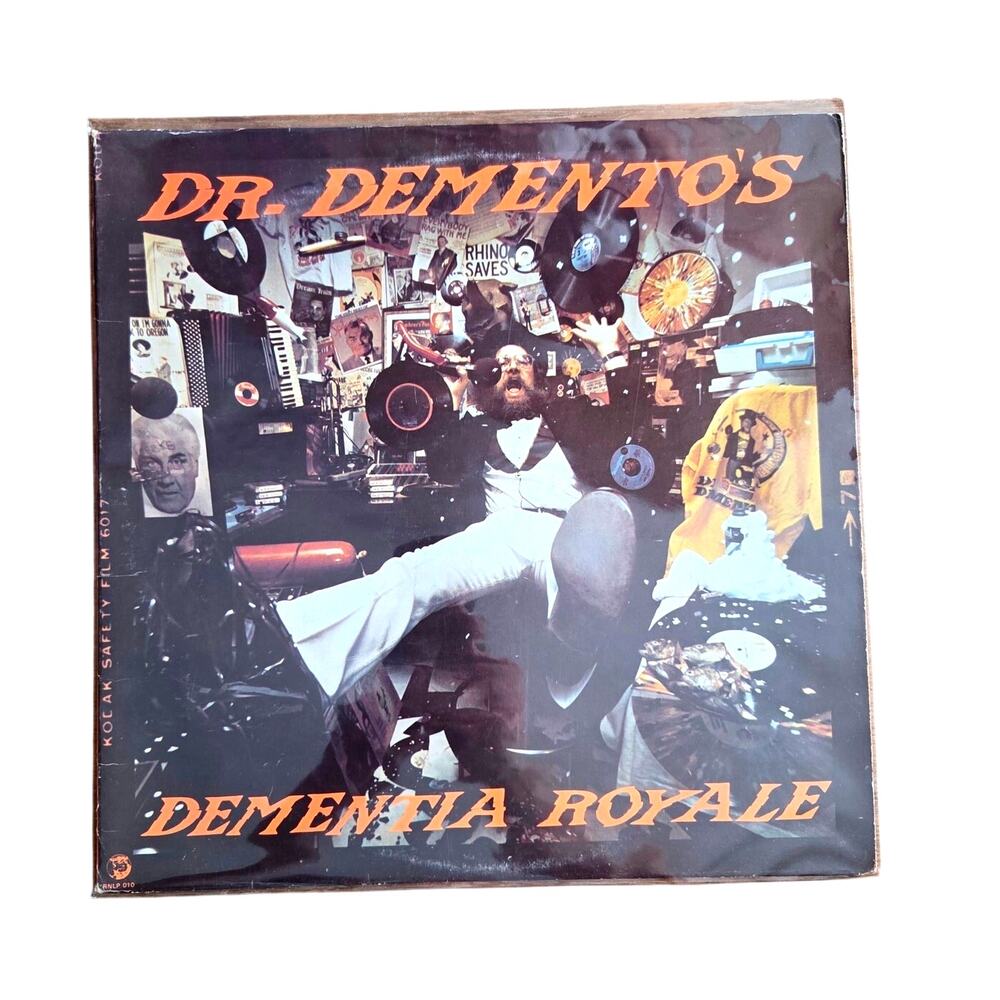 Dr Demento's Dementia Royale 1980 Rhino Records Vinyl LP
